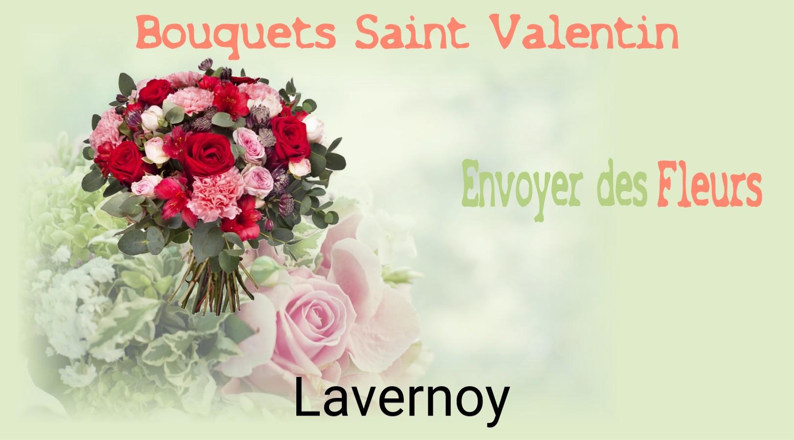 Roses de Saint-Valentin livrées à Lavernoy